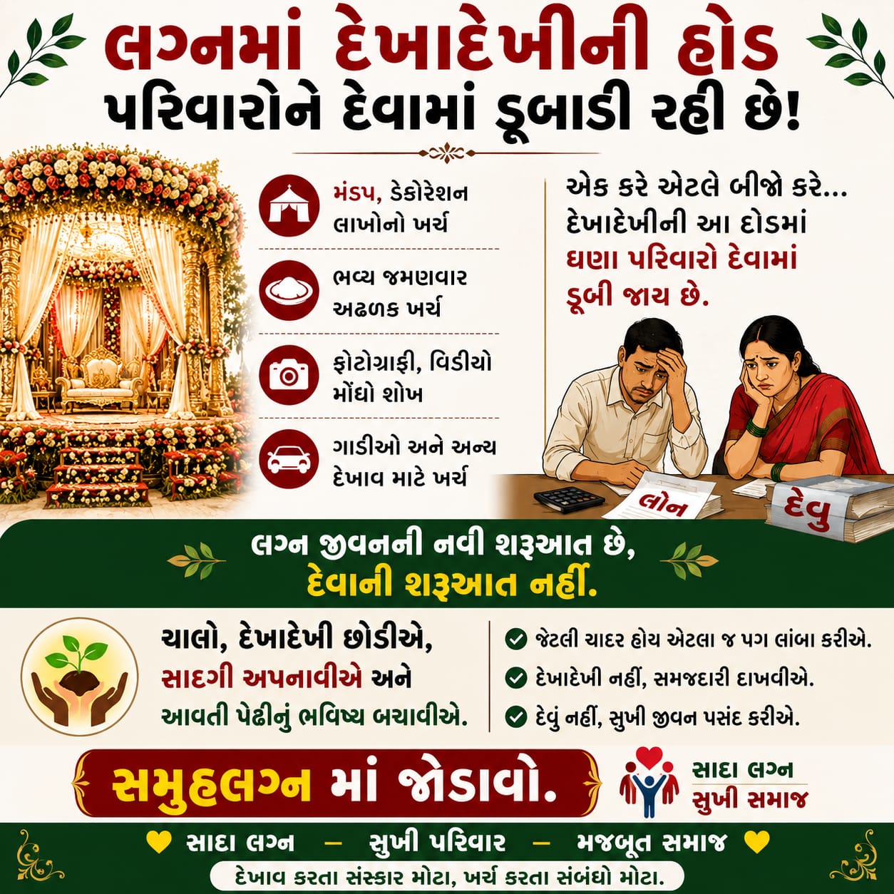 સમુહ લગ્ન મહોત્સવ – નિમંત્રણ અને અપીલ
